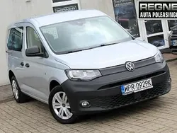 Srebrny Używany 2021 VW Caddy Minivan | 73 900 zł (Dość drogi)