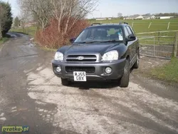 Czarny Używany 2005 Hyundai Santa Fe SUV | 5900 zł (Super Cena)