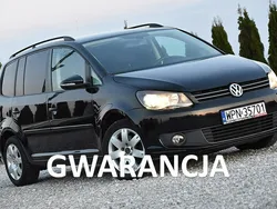 Czarny Używany 2013 VW Touran Minivan | 27 900 zł (Super Cena)
