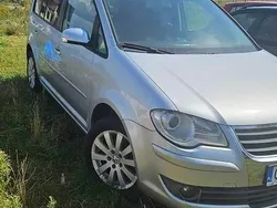 Srebrny Używany 2007 VW Touran Minivan | 8999 zł (Dobra cena)