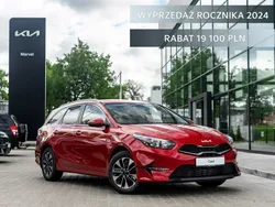 Czerwony (metalik) Nowe 2024 Kia Ceed 2 Kombi | 112 300 zł (Dość drogi)