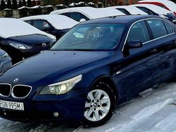 Niebieski ciemny (metalik) Używany 2005 BMW 523 Sedan/Limuzyna | 19 900 zł