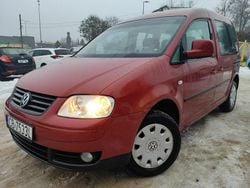 Czerwony Używany 2007 VW Caddy Life Minivan | 14 300 zł (Super Cena)
