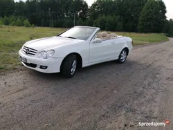 Biały Używany 2007 Mercedes CLK200 Kabriolet | 25 000 zł