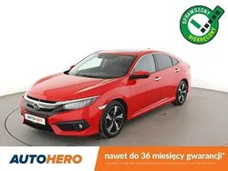 Czerwony Używany 2017 Honda Civic Executive Sedan/Limuzyna | 73 900 zł (Uczciwa cena)