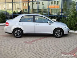Srebrny Używany 2007 Nissan Tiida Sedan/Limuzyna | 7100 zł