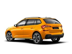 Pomarańczowy phoenix metalizowany Nowe 2026 Skoda Kamiq Monte Carlo SUV | 145 150 zł (Dość drogi)