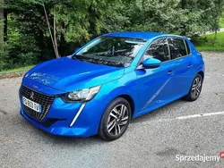 Niebieski Używany 2020 Peugeot 208 Allure Hatchback | 47 900 zł (Uczciwa cena)