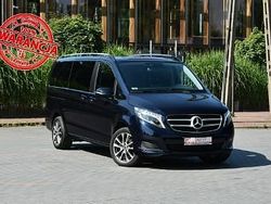 Niebieski ciemny (metalik, perła) Używany 2017 Mercedes V220 Minivan | 109 000 zł