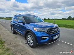 Niebieski Używany 2021 Ford Explorer XLT SUV | 162 000 zł