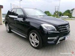 Czarny Używany 2015 Mercedes ML350 AMG SUV | 99 900 zł