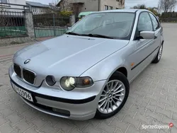 Srebrny Używany 2002 BMW 316 Compact Hatchback | 6500 zł