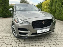 Szary (metalik) Używany 2018 Jaguar F-Pace SUV | 99 800 zł (Uczciwa cena)