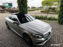 Srebrny Używany 2016 Mercedes C220 Edition 1 Coupe | 83 900 zł