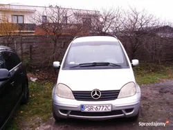 Srebrny Używany 2002 Mercedes Vaneo Minivan | 3950 zł