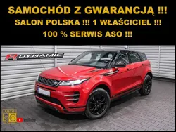 Czerwony (metalik) Używany 2019 Land Rover Range Rover evoque SUV | 94 308 zł (Dobra cena)