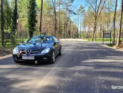 Czarny Używany 2005 Mercedes SLK200 Kabriolet | 30 900 zł