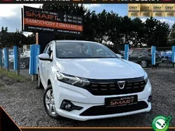 Biały Używany 2021 Dacia Sandero Hatchback | 52 900 zł (Uczciwa cena)