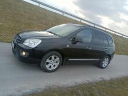 Czarny Używany 2008 Kia Carens Minivan | 17 999 zł
