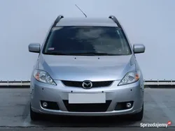 Srebrny Używany 2007 Mazda 5 Minivan | 16 999 zł