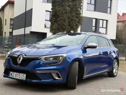 Niebieski Używany 2017 Renault Mégane GrandTour GT Kombi | 53 500 zł (Drogi)