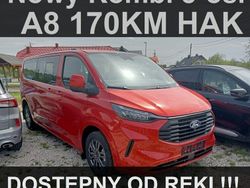 Czerwony Nowe 2024 Ford Transit Custom Limited Kombi | 227 919 zł
