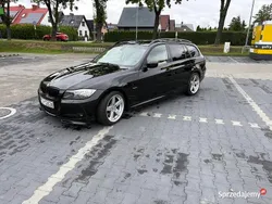 Czarny Używany 2009 BMW 325 Kombi | 29 800 zł (Dość drogi)