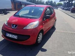 Czerwony Używany 2009 Peugeot 107 Hatchback | 5000 zł