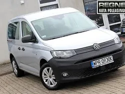 Srebrny Używany 2021 VW Caddy Minivan | 74 900 zł (Uczciwa cena)