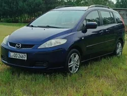 Niebieski Używany 2007 Mazda 5 Minivan | 9700 zł (Uczciwa cena)