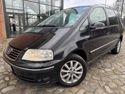 Czarny Używany 2009 VW Sharan Minivan | 24 900 zł