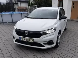 Biały Używany 2022 Dacia Sandero Hatchback | 33 600 zł (Dobra cena)