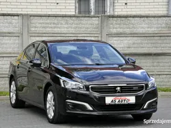 Czarny Używany 2016 Peugeot 508 Allure Sedan/Limuzyna | 44 900 zł (Uczciwa cena)
