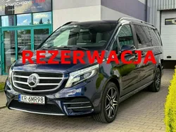 Niebieski ciemny (metalik) Używany 2019 Mercedes V250 Exclusive Minivan | 265 000 zł
