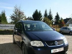 Niebieski ciemny (metalik) Używany 2005 VW Touran Minivan | 4699 zł (Super Cena)