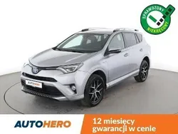 Srebrny (metalik) Używany 2016 Toyota RAV4 Hybrid SUV | 77 000 zł (Dość drogi)