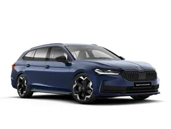 Błękit cobalt metalizowany Nowe 2025 Skoda Superb SportLine Kombi | 260 300 zł (Drogi)