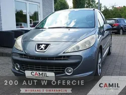 Szary Używany 2009 Peugeot 207 Hatchback | 9600 zł