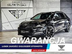 Czarny Używany 2022 Skoda Superb SportLine Kombi | 129 900 zł