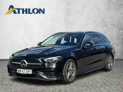 Czarny (metalik) Używany 2022 Mercedes C200 Kombi | 163 700 zł