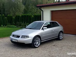 Srebrny Używany 2002 Audi A3 S-Line Hatchback | 6999 zł (Dość drogi)
