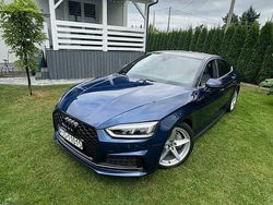 Niebieski Używany 2018 Audi A5 S-Line Coupe | 96 000 zł (Uczciwa cena)