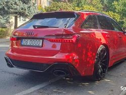 Czerwony Używany 2022 Audi RS6 Exclusive Kombi | 348 361 zł