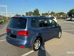 Niebieski Używany 2012 VW Touran Minivan | 24 500 zł (Super Cena)