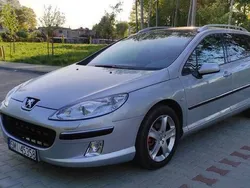 Srebrny Używany 2005 Peugeot 407 Kombi | 12 500 zł