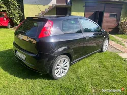 Czarny Używany 2006 Fiat Grande Punto Sport Hatchback | 6000 zł