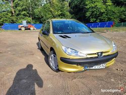 Złoty Używany 2002 Peugeot 206 Hatchback | 2100 zł