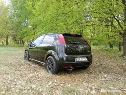 Czarny Używany 2009 Fiat Punto Hatchback | 6000 zł