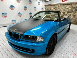 Niebieski Używany 2000 BMW 325 Kabriolet | 13 900 zł