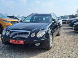Czarny Używany 2007 Mercedes E220 Elegance Kombi | 17 900 zł